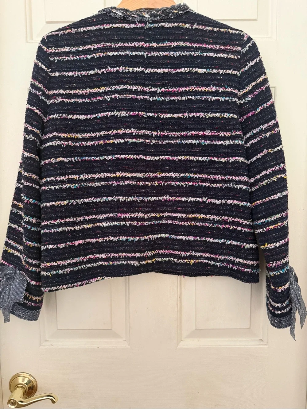 J. Crew cropped tweed
